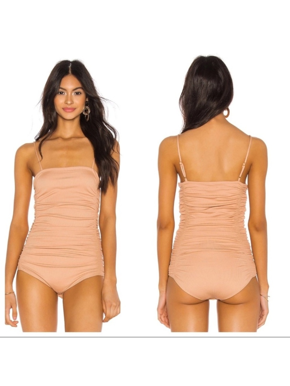 Free People On Your Side Bodysuit in Neutral Size Medium